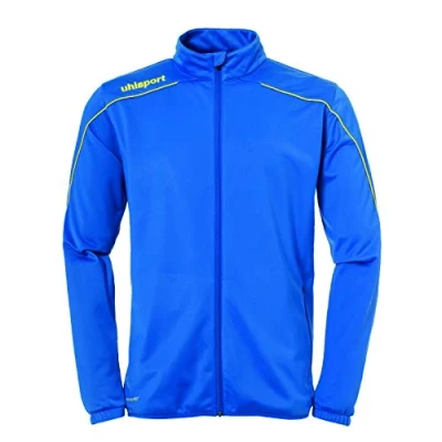 Immagine di uhlsport Stream 22 Classic Giacca da bambino, Bambini, Giacca, 100519314, Azzurro/Giallo lime, 152
