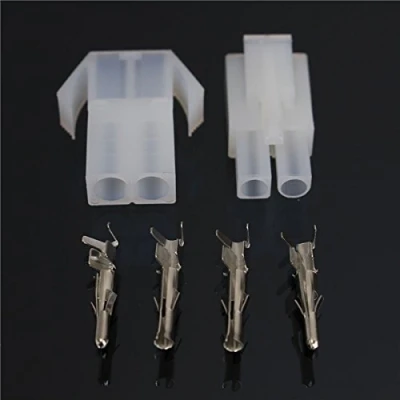 Immagine di C FUNN Sostituzione Moto Caricabatteria Adattatore 2 Vie Pin Kit Connettore