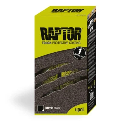 Immagine di RAPTOR rivestimento protettivo, 1 bottiglia 948 ml (incluso indurente), nero