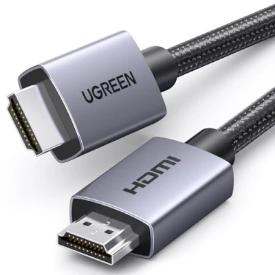 Immagine di UGREEN Cavo HDMI 4K 60Hz 2.0 3D HDR ARC Dolby Vision Compatibile con PS5 PS4 Xbox Sound Bar TV Intreccio Nylon, 1M