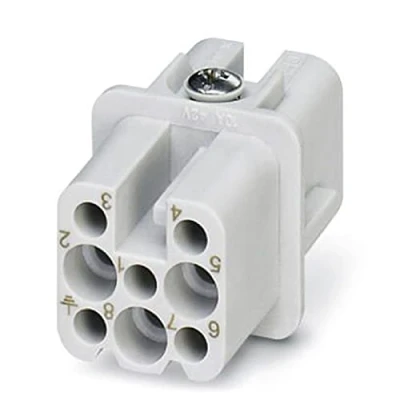 Immagine di Inserto femmina HC D 1584363 Phoenix Contact 8 + PE A crimpare 1 pz.