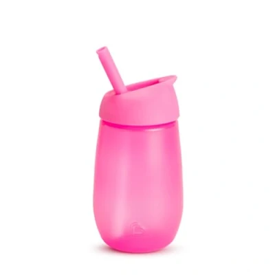 Immagine di Munchkin Biberon/Tazza da apprendimento con cannucce Simple Clean, 296 ml, colore: Rosa