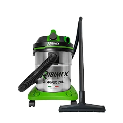 Immagine di RIBIMEX PRASP20IT/PEX Bidone aspira solidi e liquidi con presa 20 L 1200 W