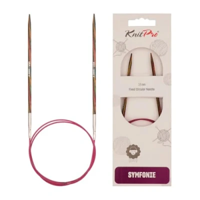 Immagine di KnitPro 50 cm x 3,5 mm Symfonie Fisso Circolare Ferri da Maglia Multicolore