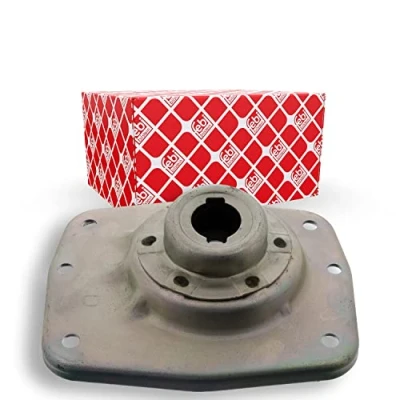 Immagine di FEBI BILSTEIN 47916 supporto ammortizzatore a molla Assale anteriore Dx senza cuscinetto sfere, Gomma CITROËN: Jumpy II MPV