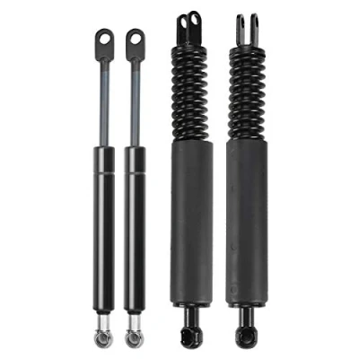 Immagine di Frankberg 4x Molle a gas posteriore Cancello Compatibile con 5er Touring E39 520 523 525 528 540 1997 2004 Sostituisci# 51248220072 51248190688