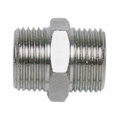 Immagine di Aerotec 2005020Z Doppio nipplo per aria compressa 1 pz.