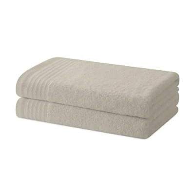 Immagine di Degrees home Set di 2 asciugamani da bagno o doccia 100% cotone 480 g/m2 130 x 65 cm