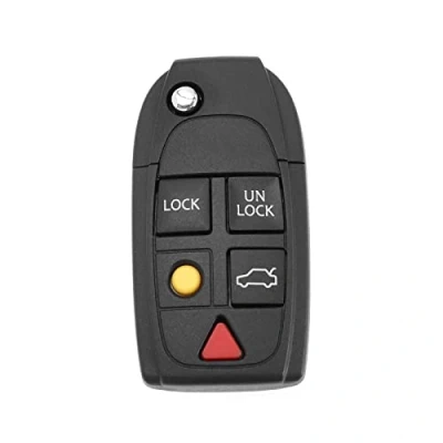 Immagine di Create idea Sostituzione Guscio Chiave Telecomando A 5 Pulsanti Compatibile Con Volvo S60 / S80 XC90 V70 Custodia Portachiavi Per Auto Accessori