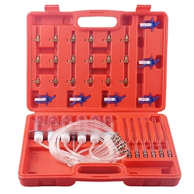 Immagine di DAYUAN 6 cilindri Diesel iniettore Flusso Tester Set di adattatori Common Rail Leak off
