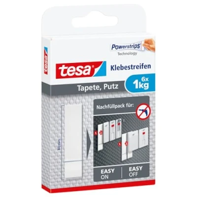 Immagine di tesa 77771 Strisce adesive Bianco Contenuto: 6 pz.