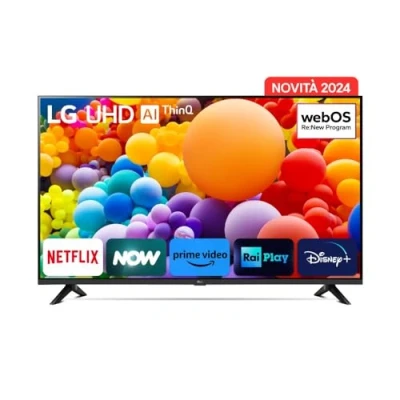 Immagine di LG UHD 55&#039;&#039;, Serie UT73 2024, Smart TV 4K, 55UT73006LA, Processore α5 Gen7, 20W, 3 HDMI, HDR10 Pro, Filmmaker Mode, Game Optimizer, Alexa, Wi Fi, webOS 24, Sports Portal