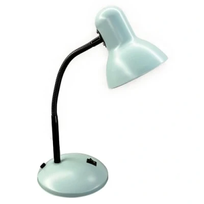 Immagine di BEL AIR HOME Lampada da Scrivania PISA in Metallo con Portalampada e 27 (LAMPADINA NON INCLUSA) per Illuminare il Tuo Spazio di Lavoro Ideale Scrivanie, Tavoli Uffici (BLU)