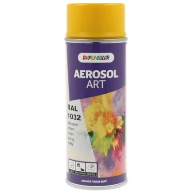 Immagine di Dupli Color 741036 AEROSOL ART RAL 1032 Giallo ginestra lucido 400 ml