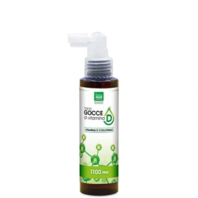 Immagine di Vitamina D3. La del sole. Per rafforzare il sistema immunitario e ossa denti. Gocce di D. D colloidale pura. Ogni flacone contiene 100 ml. liquida.