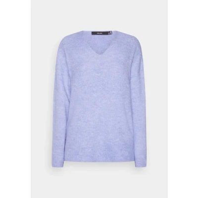 Immagine di Vero Moda Vmcrewlefile LS Vneck NOOS Maglione jacaranda, Donna, Taglia: XL, Jacaranda
