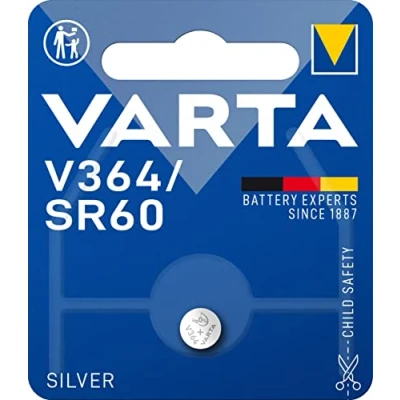 Immagine di Varta SILVER Coin V364/SR60 Bli 1 Batteria a bottone 364 Ossido dargento 17 mAh 1.55 V pz.