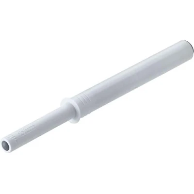 Immagine di Blum TIP ON per porte 956A1006 versione lunga con tampone, bianco satinato