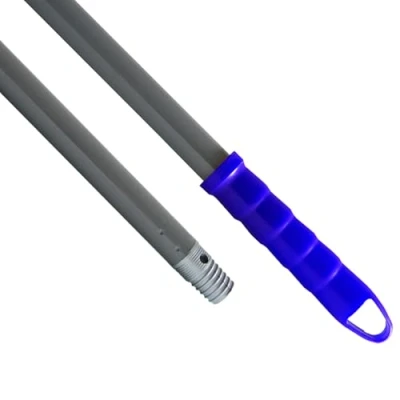 Immagine di Maya Bastone GRAFINOX. Speciale anti corrosione. 1,40 m in acciaio resistente. Filettatura universale e maniglia con foro per appenderlo. (Blu)