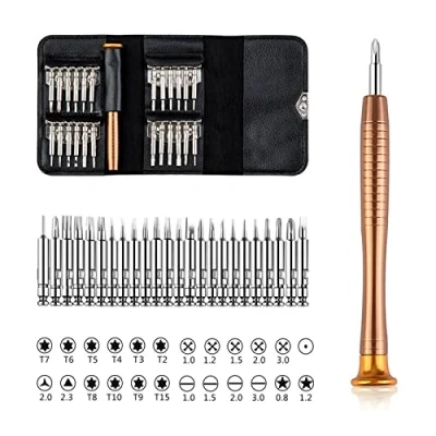Immagine di Set di cacciaviti riparazione per DJI Mavic 2/2S Phantom 3 4/4 Pro 2/3 Mini 2/SE/Mini 3/Mini Spark Avata Drone e altri dispositivi elettronici Cacciavite universale 25 in 1