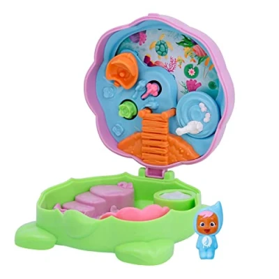 Immagine di CRY BABIES Little Changers Aqua Capsula collezionabile a forma di fiore che include una mini Doll, Pipetta e un Leaflet +3 Anni
