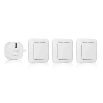 Immagine di Smartwares SH4 99567 FSK 433 MHz Interruttore a muro senza fili