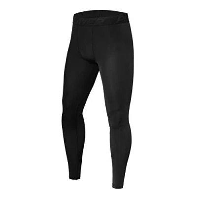 Immagine di PowerLayer Base Layer Leggings da Corsa Uomo Nero, L