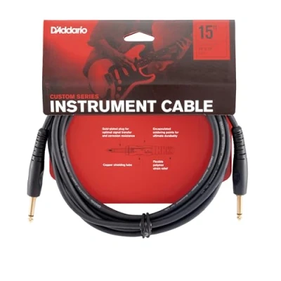 Immagine di D&#039;Addario PW G 15 Cavo per Strumenti Planet Waves Custom con Jack Stereo, 4.6 m