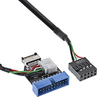 Immagine di InLine 33446A USB 3.1 a 3.0 Adattatore interno