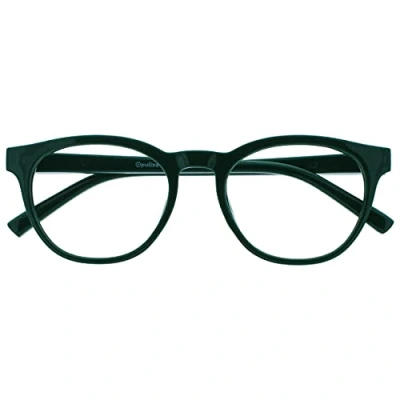 Immagine di Opulize Blu Retrò Blocco Luce Occhiali Da Lettura Verde Computer Gioco Anti Riflesso Affaticamento Occhi Uomo Donna B5 6 +2,00