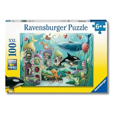 Immagine di RAVENSBURGER Ocean Puzzle subacqueo Wonders da 100 Pezzi Extra Large per Bambini dai 6 Anni in su, Multicolore, 12972