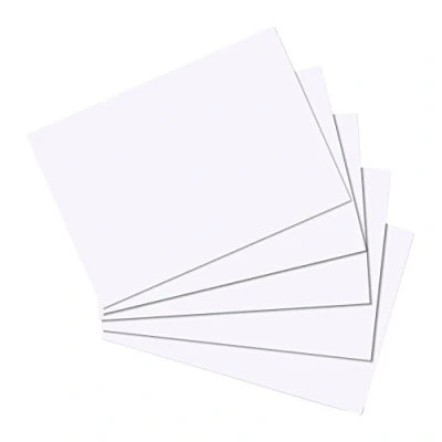 Immagine di Herlitz Schede per appunti, 100 pezzi, Formato A6, Blanko