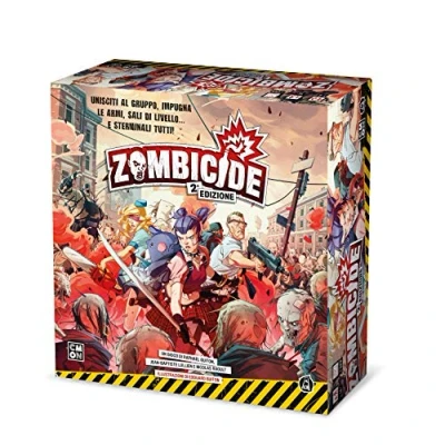 Immagine di Asmodee, Zombicide, Seconda Edizione, Gioco da Tavolo Collaborativo, 1 6 Giocatori, 14+ Anni, Edizione in Italiano