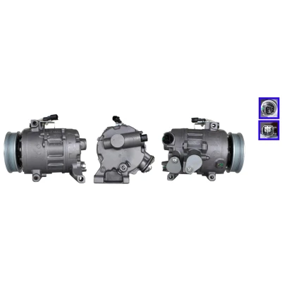 Immagine di LUCAS ACP01240 Compressore Aria Condizionata PAG 46 YF R134a, R1234yf FORD: Mondeo 5 Kombi, Galaxy Mk3 MPV