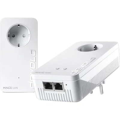 Immagine di Devolo Magic 2 WiFi 6 Starter Kit Powerline WLAN 8816 DE, AT Powerline, 2400 MBit/s