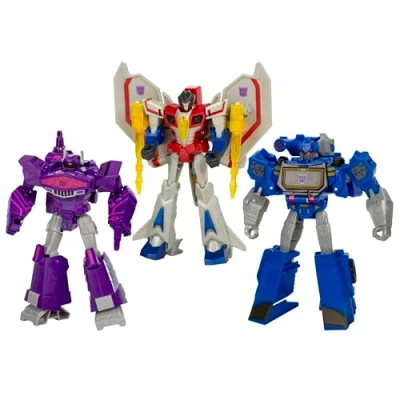 Immagine di Transformers, Comandante Decepticon, Confezione da 3 Action Figure