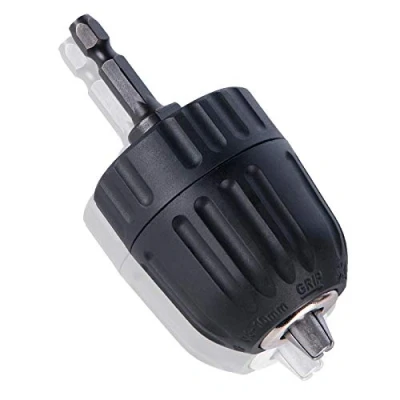 Immagine di JTENG Mandrino con Codolo Esagonale 3/8&quot; 24UNF Rapida Adattatore 0,8 10 mm Autoserrante per Trapano a Pistola, Elettrico
