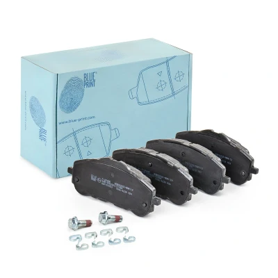 Immagine di BLUE PRINT ADP154253 Kit pastiglie freno Assale anteriore con materiale di fissaggio PEUGEOT: 308 II Hatchback, SW 2, I Hatchback