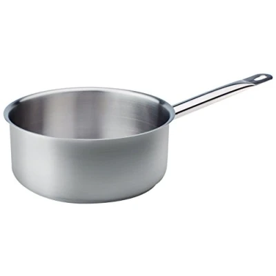 Immagine di Pentole Agnelli COIX3107E28 Linea Acciaio Casseruola Bassa con Manico, Argento, 28 cm