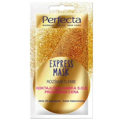 Immagine di Perfect Day, maschera viso, Perfecta Express Mask cocktail S.O.S carnagione radiosa 8ml (8 ml)