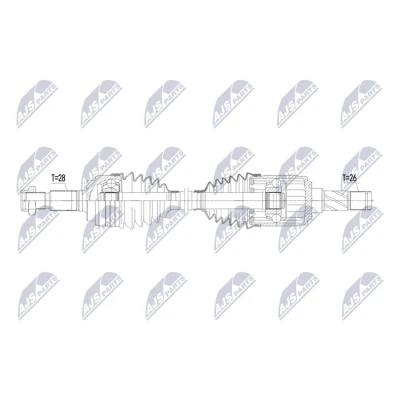 Immagine di Albero motore/Semiasse NTY NPW LR 053