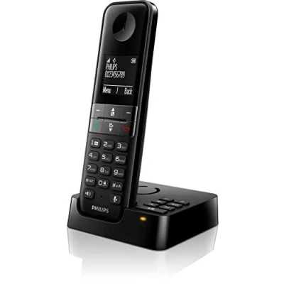 Immagine di PHILIPS D4751B Telefono DECT Identificatore di Chiamata Nero