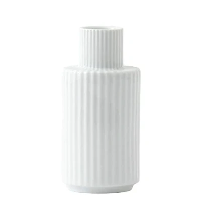 Immagine di Lyngby Porcelæn candeliere H11 cm design classico semplice, bianco
