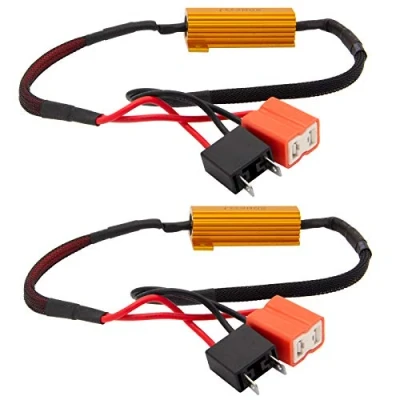 Immagine di Adapter Universe 2 x H7 LED SMD CANBUS nessun errore 50W resistenza fendinebbia