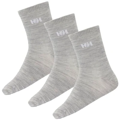 Immagine di Helly Hansen Unisex Bambini Kids Wool Sock Basic 3Pk, Grigio, 26 28