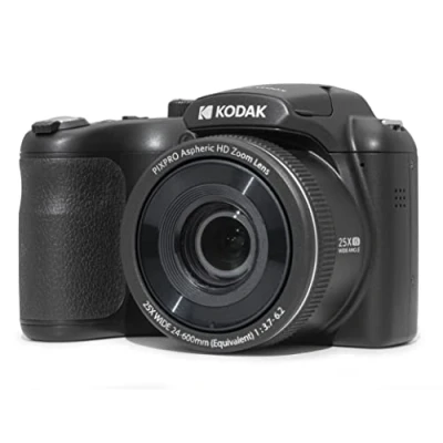 Immagine di Kodak PIXPRO Astro Zoom AZ255 Fotocamera digitale 16.76 Megapixel ottico: 25 x Nero Video Full HD, Stabilizzatore dimmagine, con flash integrato