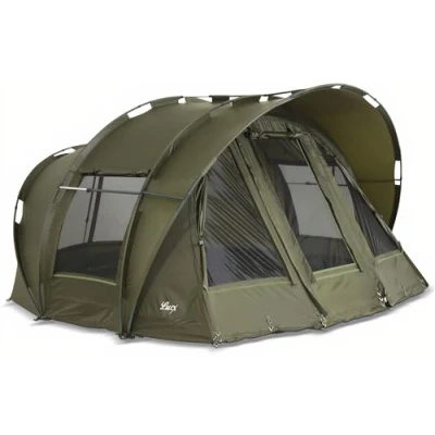 Immagine di Tenda da pesca Lucx® Leopard Bivvy per 2 o 3 persone alla carpa a cupola 10.000 mm