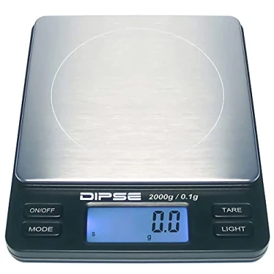 Immagine di DIPSE Mini Digitale di precisione Bilancia Tascabile TP 2000 2000g x 0,1g