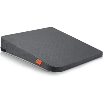 Immagine di DYNMC you Confortevole Cuscino Sedile Auto Ergonomico a Cuneo Solido, Mantiene la Forma Moderno in Gommapiuma, Rialzo Sedia Cuscini Sedie Premium, Grigio Scuro
