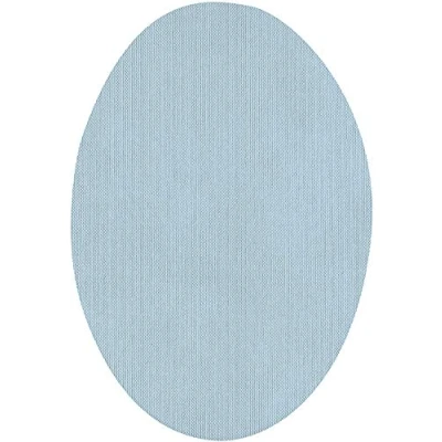 Immagine di ginocchiere elastiche per abbigliamento Toppe riparare i vestiti. 6 gomitiere o di 9 x 13 cm. Colore: blu cielo